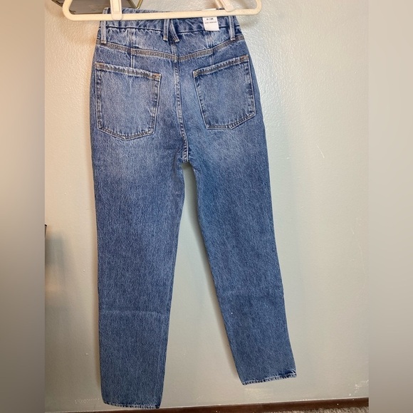 Good American Good ‘90s Icon Jeans in Indigo65 Size 0 / 25 NWT SOLD OUT ONLINE - Picture 4 of 4